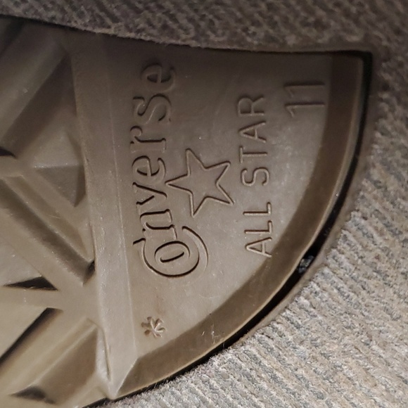 CONVERSE ALL STAR GIRLS BLUE SHOES SIZE 11 - Picture 9 of 12